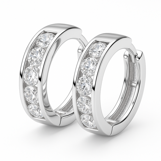 crystal hoop