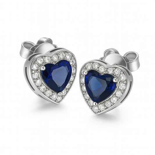 Royal Blue Hearts